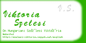 viktoria szelesi business card